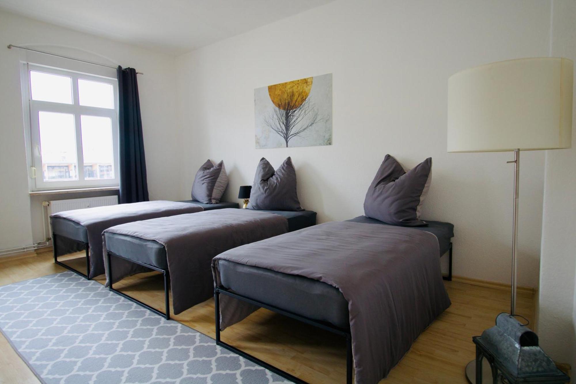 Gemuetliches Innenstadtnest, Zentrale Lage, 88Qm, Kostenfreier Parkplatz, Fuer Bis Zu 6 Personen Cottbus Luaran gambar